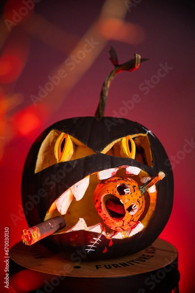 Obraz Halloween pumpkin