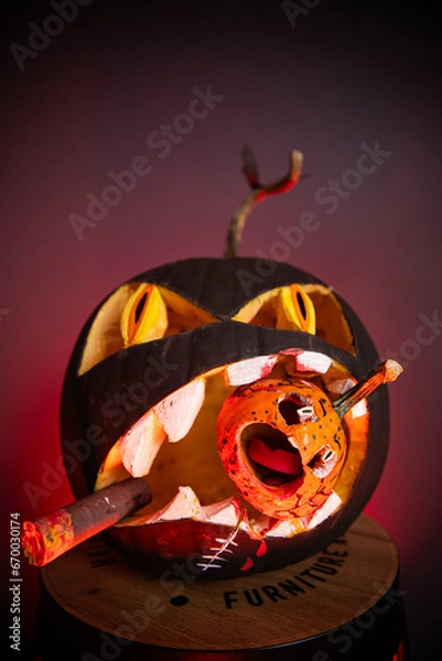 Obraz Halloween pumpkin