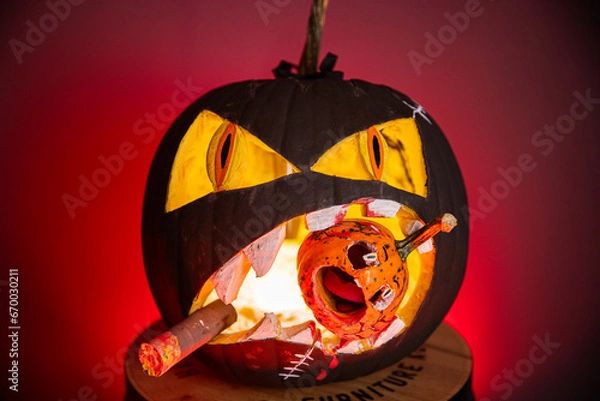 Obraz Halloween pumpkin