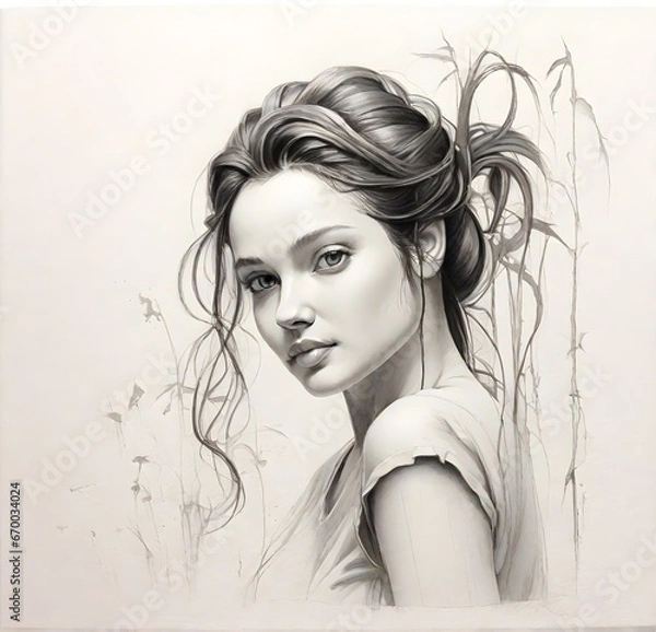 Fototapeta pencil art