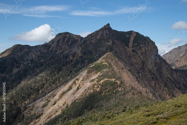Fototapeta 秋の権現岳