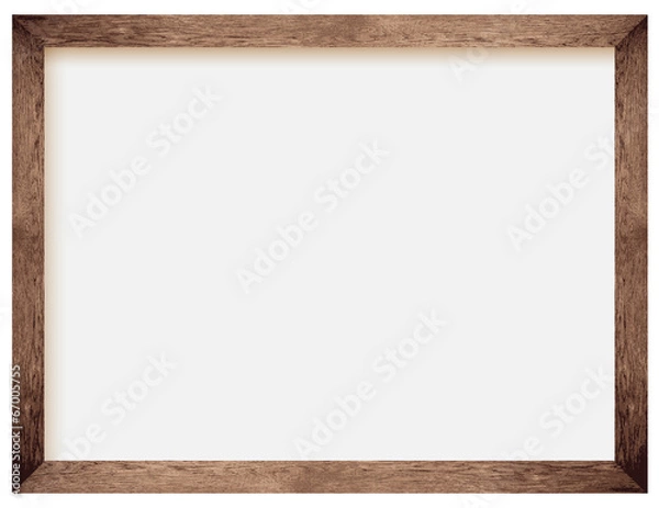 Fototapeta naturalna drewniana ramka na zdjęcia