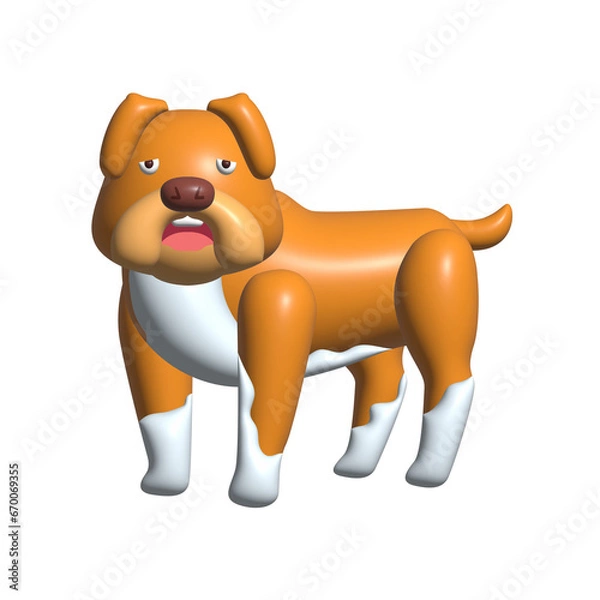 Obraz 3D Cute Dog