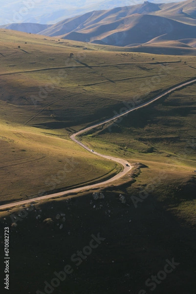 Obraz Winding road in the mountains