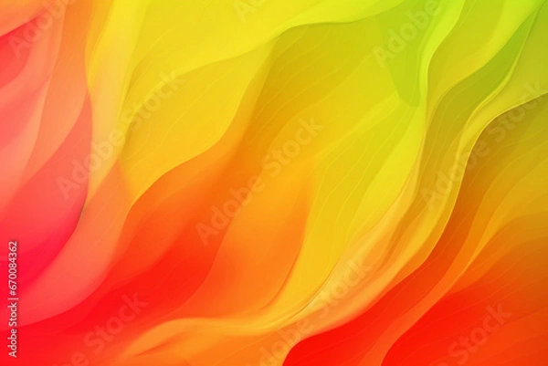 Obraz Orange, Green, and red abstract background