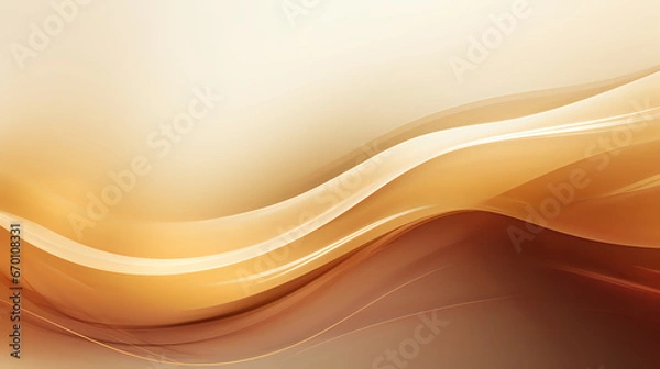 Fototapeta abstract background with waves. Generative AI