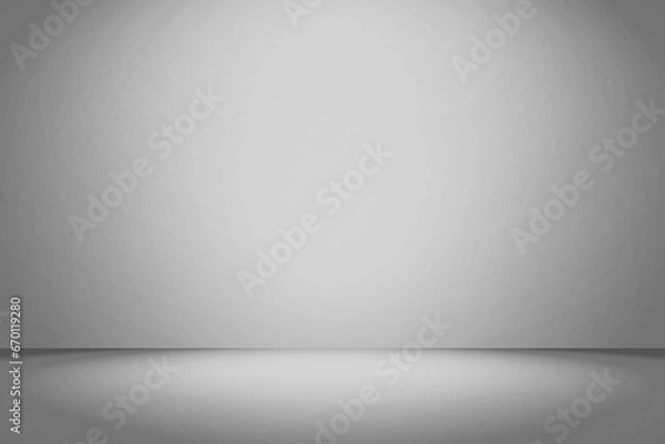 Fototapeta Background, backdrop, abstract, gray, layered, light in the middle