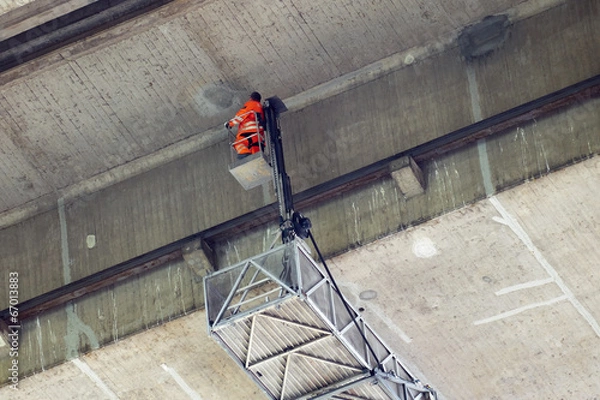 Fototapeta Inspekcja mostu