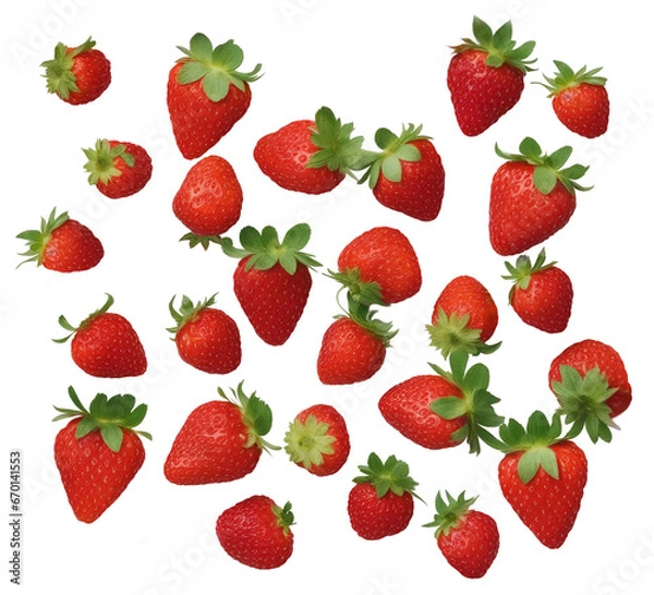 Obraz strawberries -Generative AI,
