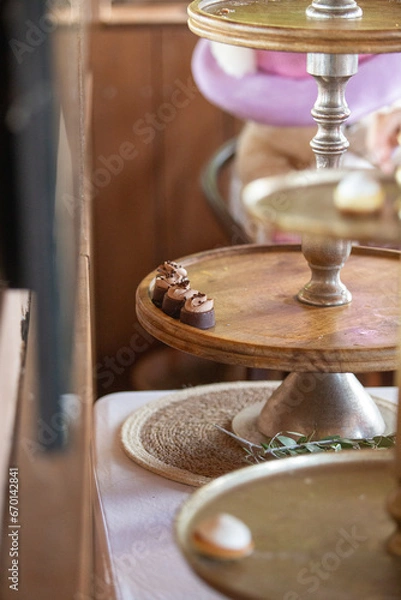 Fototapeta dessert on a table