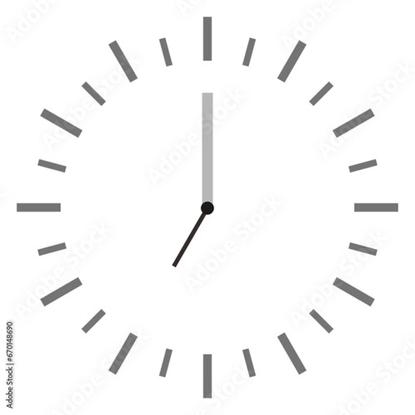 Obraz vector clock watch collection