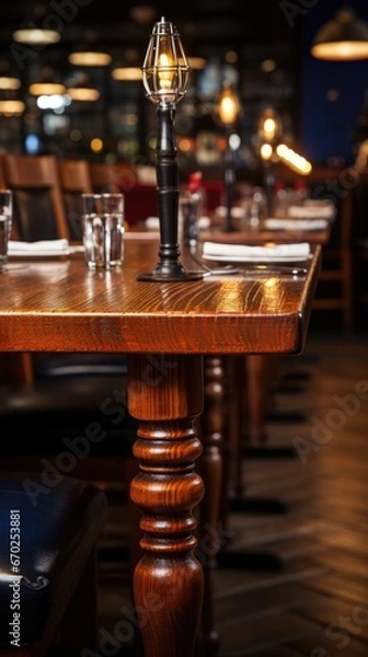 Obraz Table legs UHD wallpaper