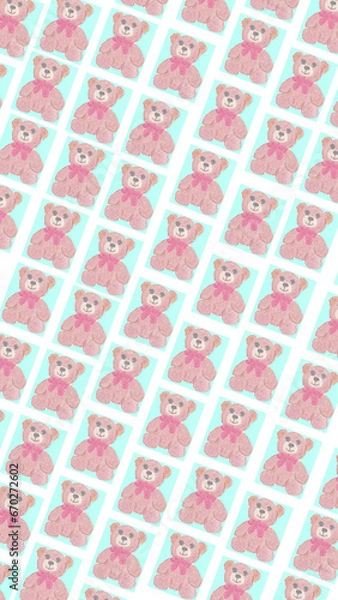 Obraz Teddy Bear Background