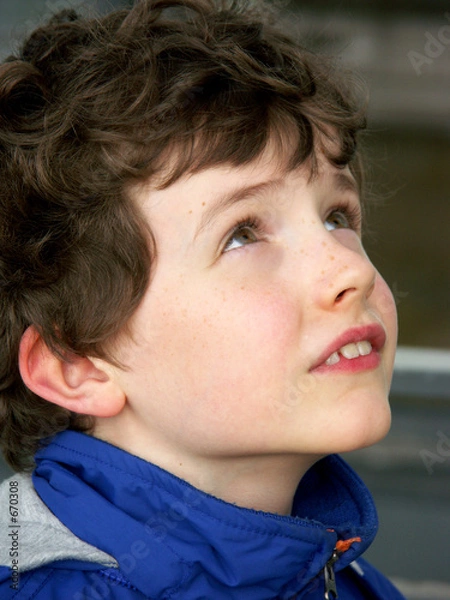 Obraz regard d'enfant