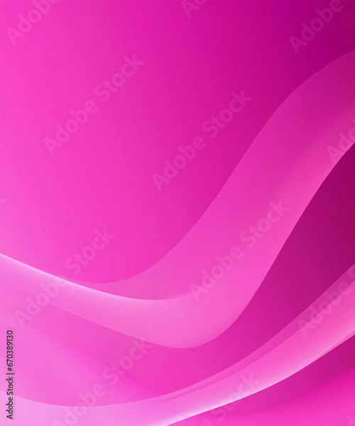 Fototapeta Abstract Smooth Pink Wave Mesh Gradient Background Design