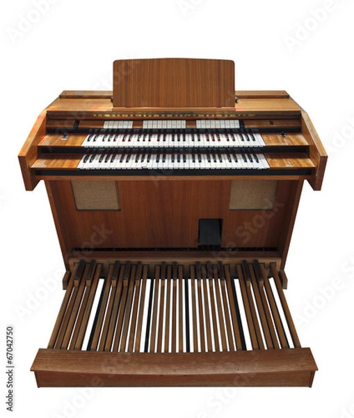 Fototapeta Electronic organ