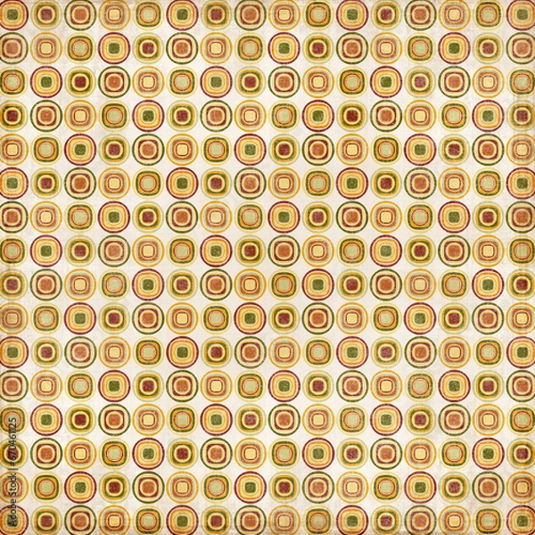 Obraz seamless pattern with circles and squares
