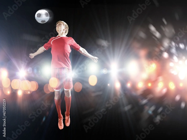 Fototapeta Football player