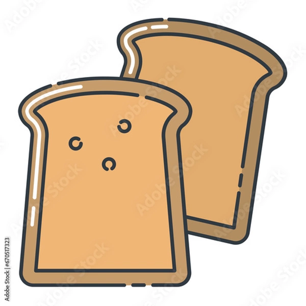 Obraz Bread Icon