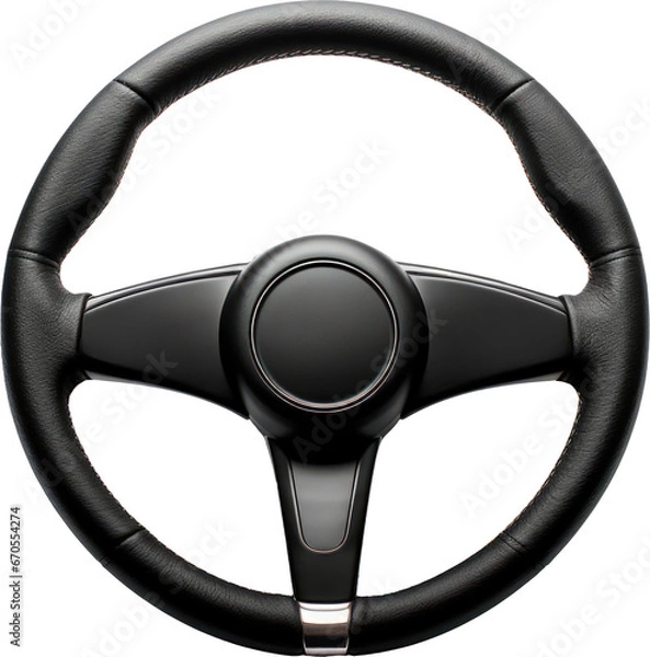 Obraz Steering wheel transparent background PNG clipart