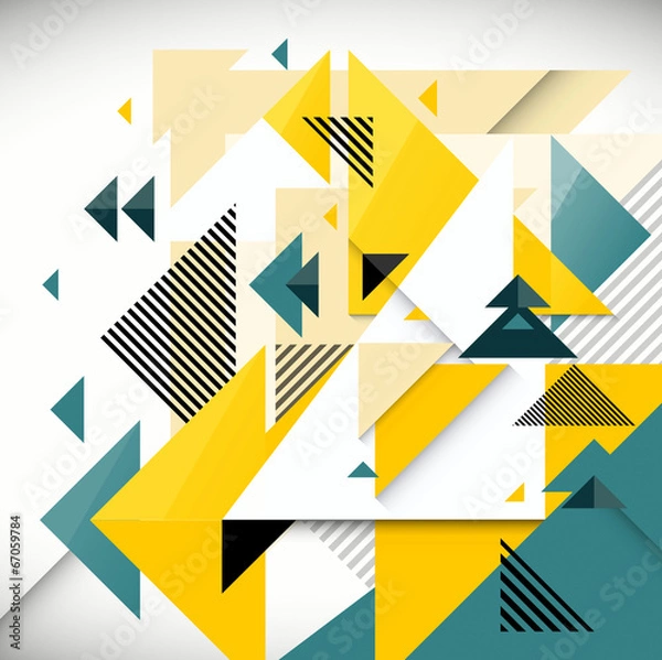 Fototapeta Abstract geometry background
