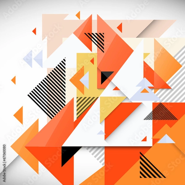 Fototapeta Abstract geometry background
