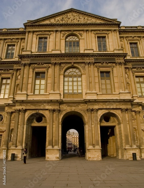 Obraz le louvre