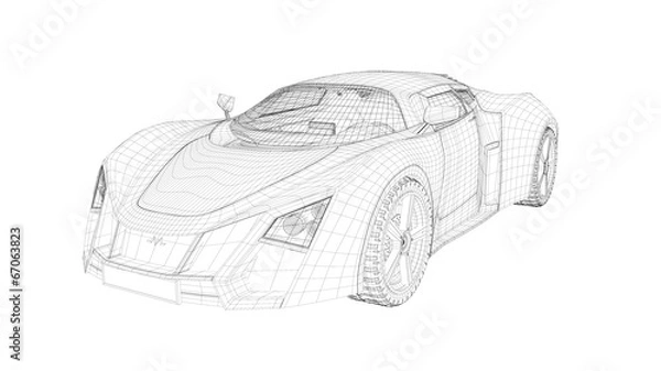 Obraz スポーツカー