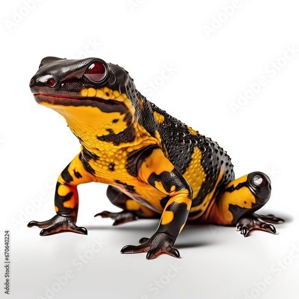 Obraz Fire salamander Salamandra