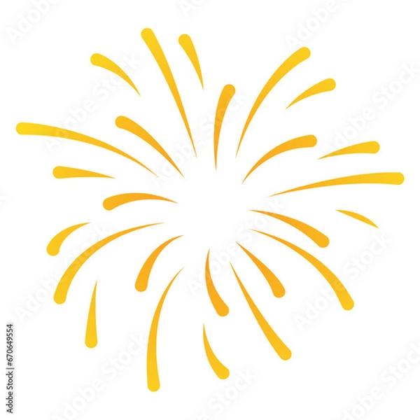 Obraz decorative fireworks new year