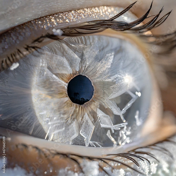 Fototapeta The Icy Look