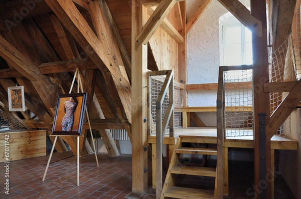 Obraz Exhibition in the Attic