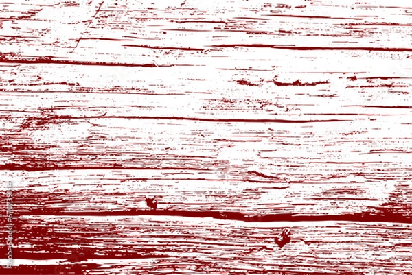 Fototapeta red painted wood texture overlay