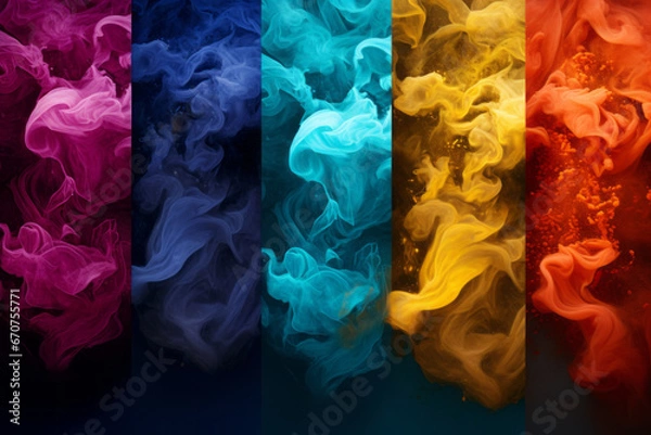 Fototapeta Abstract colorful background.