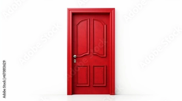 Obraz A red door