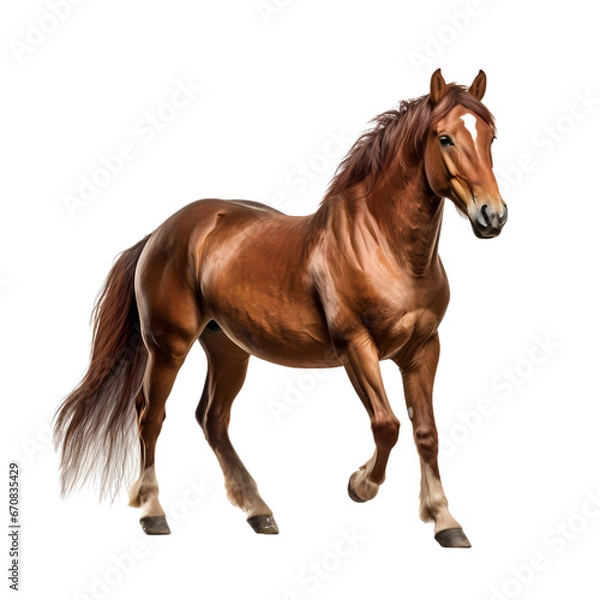 Obraz Horse on transparent background