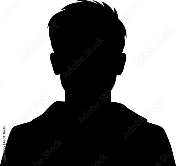 Obraz bust body silhouette