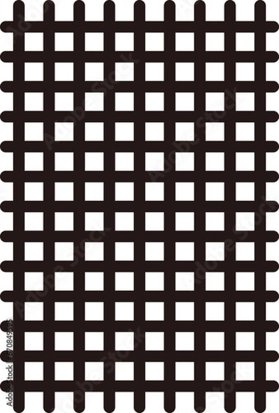 Fototapeta 極太網目・フェンスの背景イラスト素材