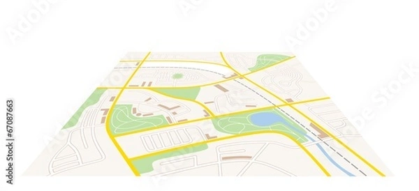 Obraz Stadtplan0407b