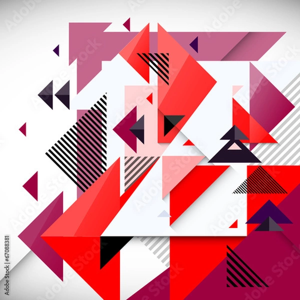 Fototapeta Abstract geometry background
