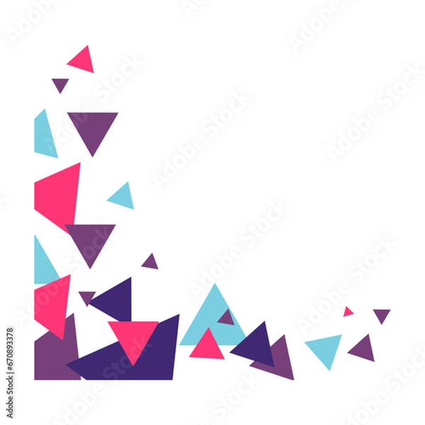 Fototapeta Abstract Triangle Corner