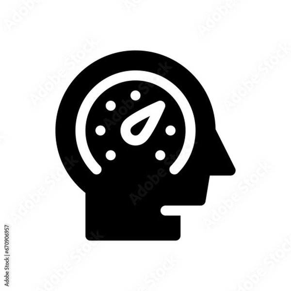 Fototapeta performance glyph icon