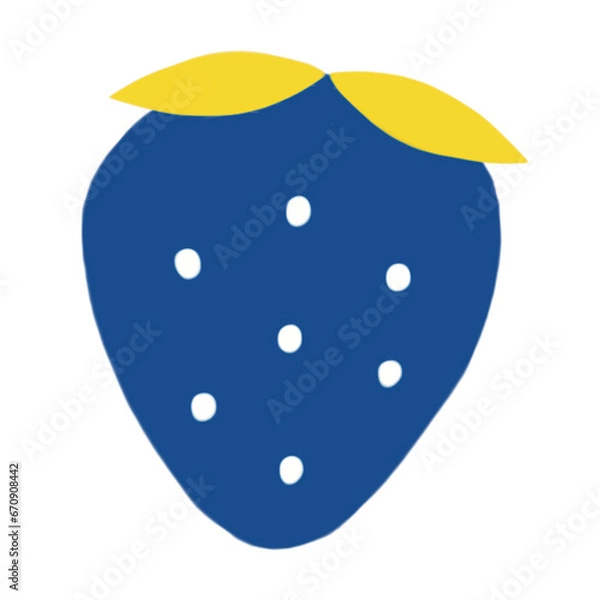 Obraz Blue Strawberry