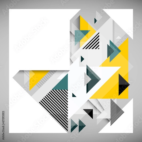 Fototapeta Abstract geometry background