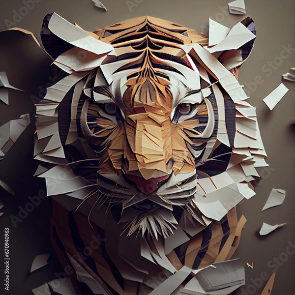 Obraz Paper Tiger