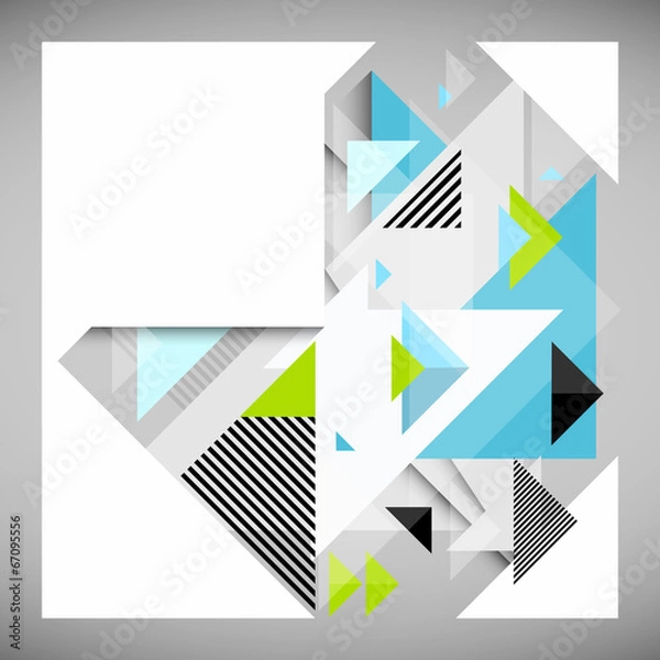 Fototapeta Abstract geometry background