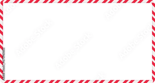 Fototapeta striped candy frame