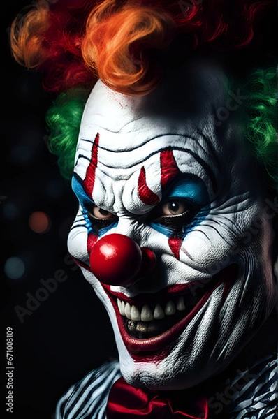 Obraz Evil Clown