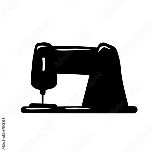 Fototapeta sewing machine isolated on white