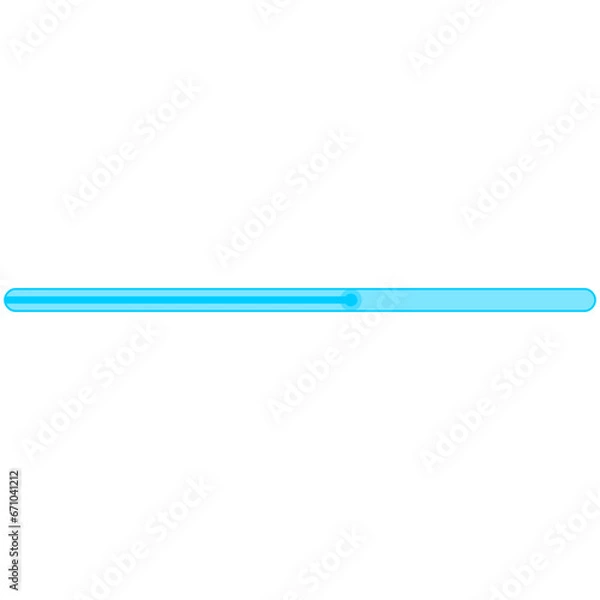 Fototapeta Futuristic Progress Loading Bar